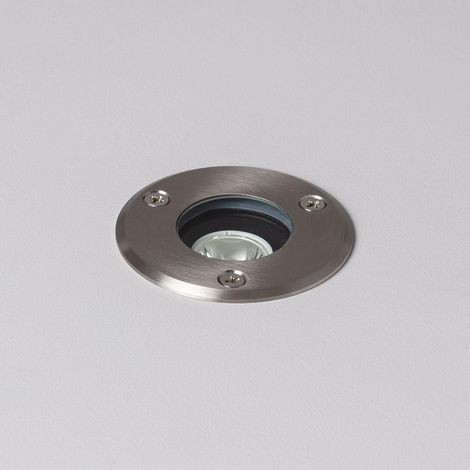 Foco Exterior LED 3W Empotrable Suelo Inox Nebule 3000K Blanco Cálido