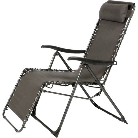 Sillón de jardín Silos Antracita - Hespéride (1/5)