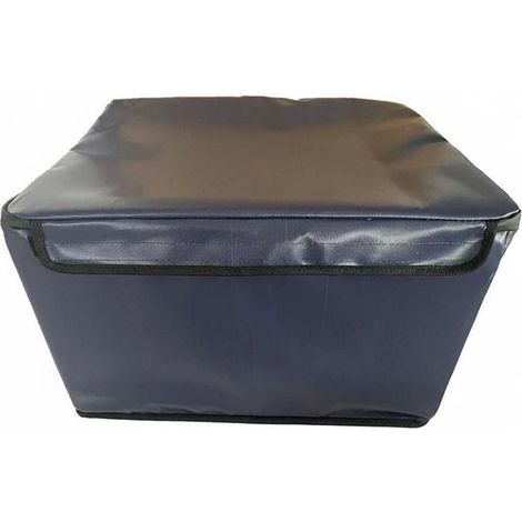 Collapsible Storage Bin, Container, Chest, Basket made of Oxford and Water-Repellent Material with Zippered Lid and Reinforced Walls, Suitable for Storage, color to 2 (1/5)