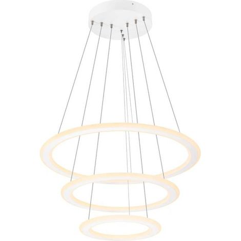 Suspension LED ONE FLAT intérieur blanc LED 58W IP 20 - SLV - 1007702 (1/5)