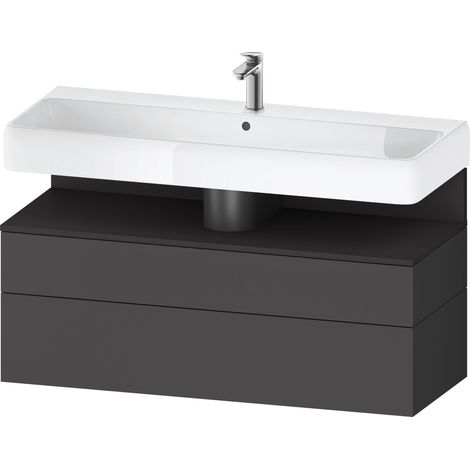 Duravit Collection One Meuble sous-lavabo, 1 tiroir et 1 tiroir, (1/2)