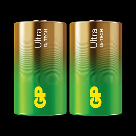 Batteria ultra alcalina gp d lr20 confezione da 2 881113