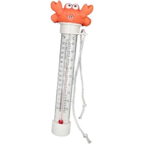 Système de mesure de température pour piscines, bassins à poissons, étangs de baignade et spas.-Orange (1/5)