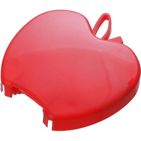 Éplucheur pomme de terre forme pomme pliable, usage facile polyvalent éplucheur poire pour légumes fruits cuisine maison rouge (1/5)
