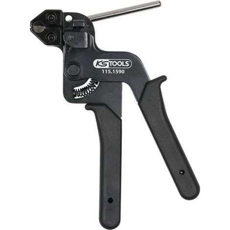 KS TOOLS Pinza di serraggio in acciaio inox per fascette 12 mm