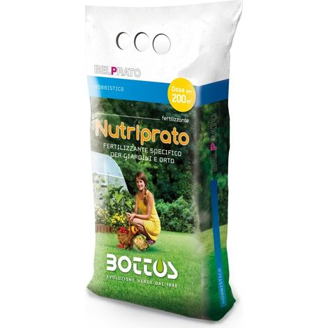 Nutriprato 12-6-6 de Fertilizante para el jardín de 5 kg