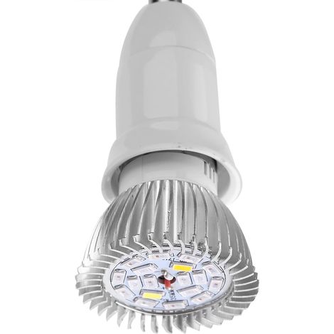 CCYKXAampoule de plante à spectre complet,Ampoule LED de croissance, 18W 18 LED lampe de croissance pour serre de jardin hydroponique intérieur fleur(E14) (1/5)