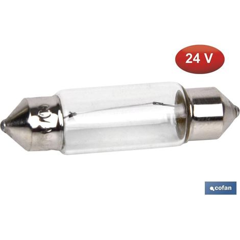 Lámpara cofan plafonier c5w (11x38) 24v