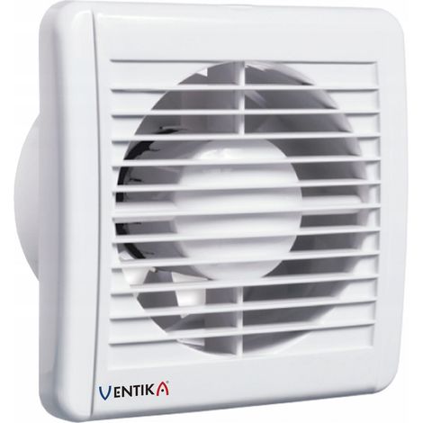 Ventilatore da bagno silenzioso da 100 mm con igrostato e timer (1/5)