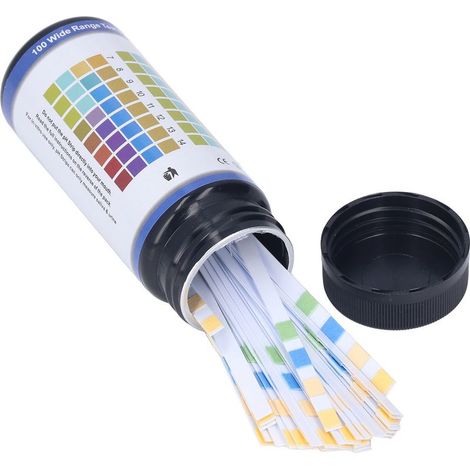 Bandelettes de Test PH - Méthode Colorimétrique, Résultat en 15 Secondes, Utilisation Facile, Large Applicabilité (1/5)
