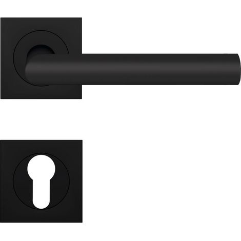 KARCHER DESIGN Drückergarnitur ER28Q PZ0 83 - Rhodos, Profilzylinder, Edelstahl (1/2)