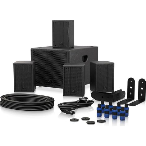 Pacchetto Behringer SAT 1004 - Sistema audio (1xSAT1008 + 4xSAT1004)