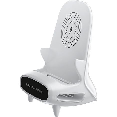 Chaise de bureau V8, support de téléphone M111 avec chargeur sans fil et aromathérapie -- M111 (Compatible avec les téléphones dotés de la fonction de charge sans fil) (1/4)