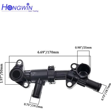 Convient pour le réchauffeur d'huile, la vanne d'eau et le refroidisseur d'huile Hyundai Kia 25630-D3000 (1/5)