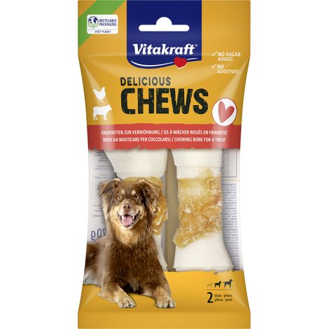 Vitakraft Hundeleckerli Kauknoten 70 g Huhn & Rind 2 Stück