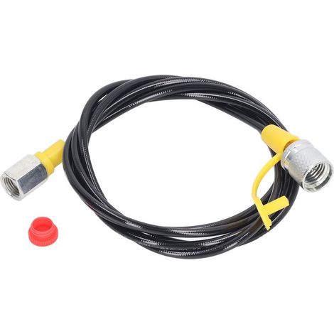 Tuyau d'essai de pression hydraulique de 2 m/6 pieds, 630 bars M16 X 2-1/4BSP, gaine en PU, couplage haute résistance (1/5)