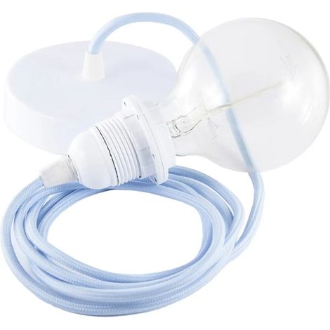 Lampe suspension creative-cables rm17 câble textile 1m (1/3)