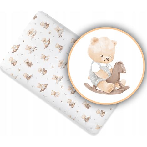 Drap en coton pour un berceau de 140x70 (1/5)