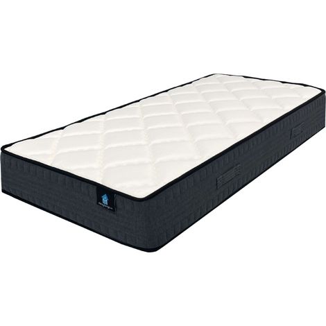 Colchón 150x190 cm Muelles Ensacados Alpha Descanso Dormitorio 25 cm Altura
