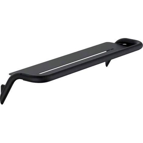 Deante Silia estantería mural acabado mate negro 45,6 cm (1/3)