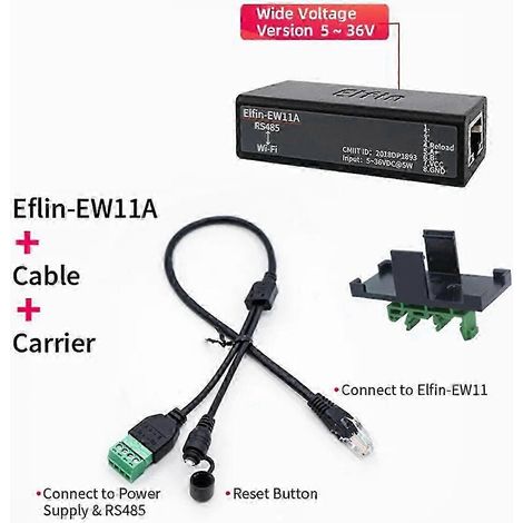 Server di dispositivi seriali ELFIN RS485 per WiFi Elfin-EW11A (1/5)