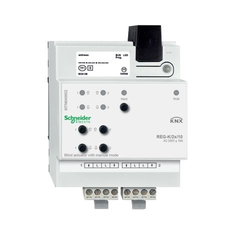 Schneider Electric MTN649802 motor gris claro para persianas