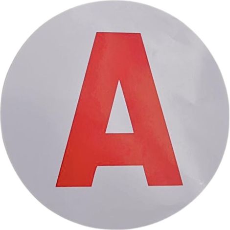 Disque Adhesif A Moto Jeune Conducteur (1/4)