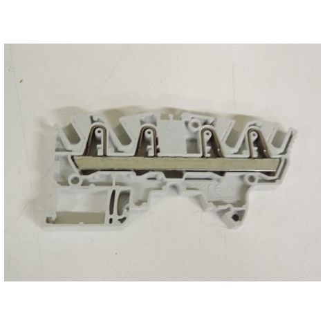 Bloc de jonction pour fil souple 4mm² 4 connexions SNK PI-Spring TYCO ELECTRONICS 1SNK706012R0000 (1/2)