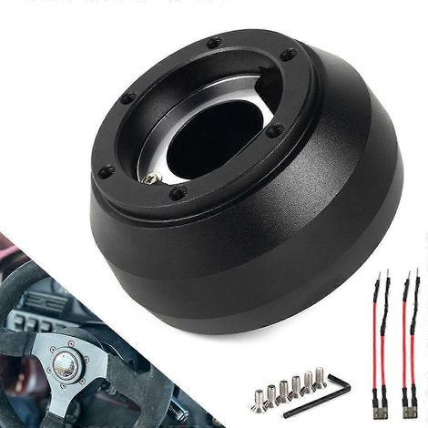 Adaptateur de moyeu de volant 125H, adaptateur de moyeu à dégagement rapide, accessoire automobile (1/4)