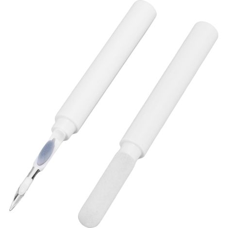 Cleaning Pen Kit, Soft Brush and Flocked Sponge for Wireless Earphones, Charging Cases, Electronic Devices, Jewelry and Small Accessories (1/5)