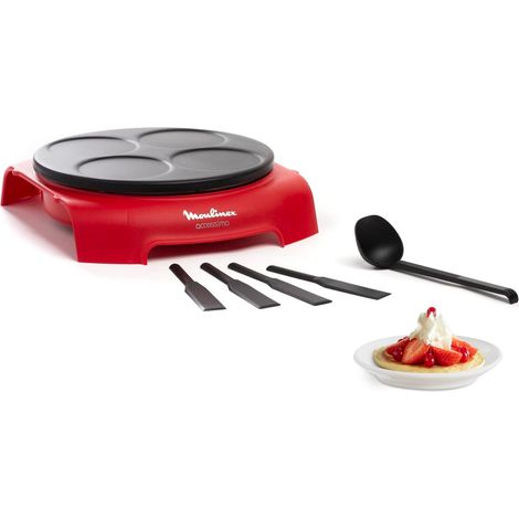 Crêpière électrique Moulinex 4 empreintes 720 W