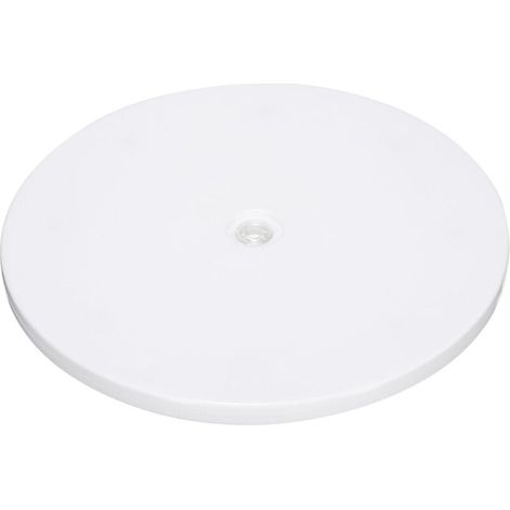 8 Pouce Lourd Rotatif Pivotant Support avec Acier Balle Roulements, 360° Rotation Plateau Tournant Paresseux Susan Base pour Grand Écran TV Ordinateurs Moniteurs, Blanc (1/4)