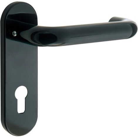 HOPPE Guarnitura París FS-K138F/353K Ku.F9005 D/D TS 40-65mm PZ rd DIN I/D - 635429 (1/4)