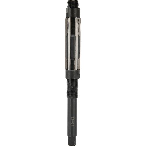 Alésoir réglable à main 6 cannelures acier 9SiCr plage 21-23mm outil d'élargissement pour métaux (1/5)