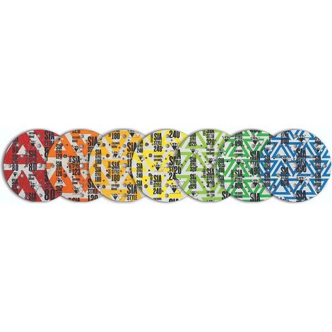 Abrasif 5500 Siastyle grains céramiques SIA ABRASIVES - 80 - Rouge