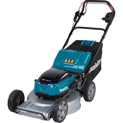 Selbstfahrender Rasenmäher 36V 2 x 18V Li-Ion 5 Ah MAKITA 4 Akkus - DLM533PT4 (1/10)