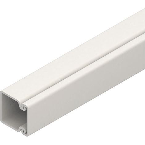 72 Meter Kleinhuis Elektroinstallationskanal, Kunststoff, 18 x 17,5 x 2.000 mm, cremeweiß