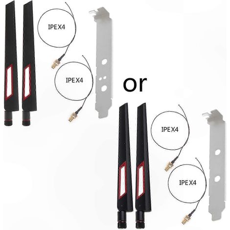 10 dBi omnidirektionale Dualband-WLAN-Antenne (2,4 GHz/5 GHz), RP-SMA-Stecker, flache Montage, kompaktes Design (1/2)