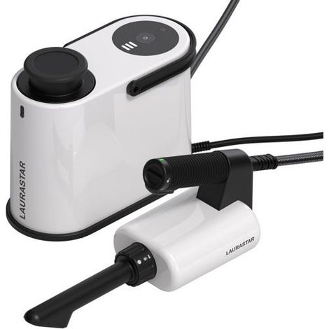 Laurastar AURA — Limpiador de vapor multifuncional 1900W, 3 programas, 0,5 L, sin productos químicos, blanco