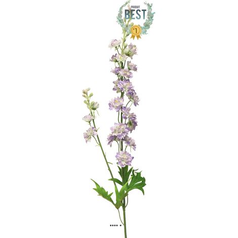 Delphinium artificiel, 2 ramures, H 85 cm Lavande - BEST - couleur: Lavande (1/4)