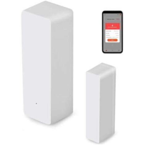 Capteur de Porte WiFi, capteur de fenêtre Intelligent sans Fil, Compatible avec Alexa et Google Assistant, Pas de hub nécessaire (1/5)