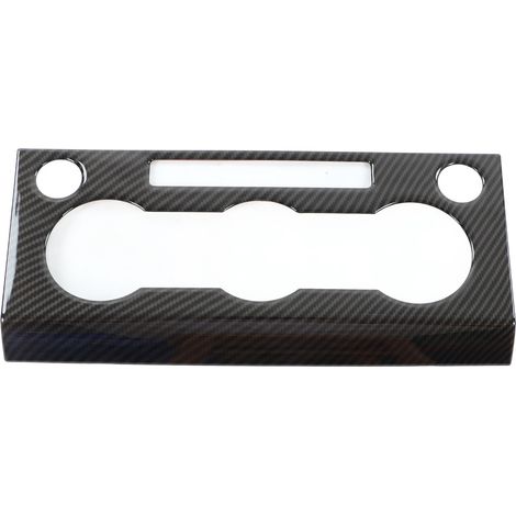 Habillage de panneau de commande de climatisation en fibre de carbone, pour Land Rover Discovery L462 2017-2020 (1/5)