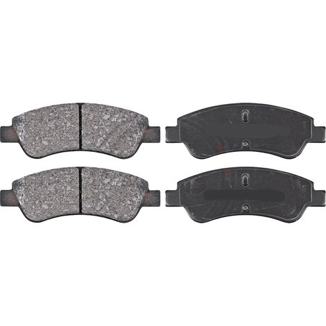 KIT PASTIGLIE FRENO ANTERIORI compatibile con PEUGEOT 208 II (UB,UP,UW,UJ) / PASTIGLIE FRENANTI AUTO OEM P 61 066  P 61 103  P 61 136, / SOSTITUZIONE DIRETTA / BASSA POLVERE / SILENZIOSO