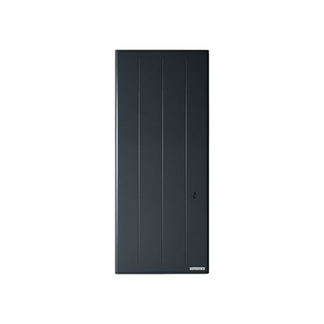 Thermor – Radiateur à inertie vertical 1000W – Chaleur douce – Aluminium gris ardoise – Connecté avec détection d'occupation (1/5)