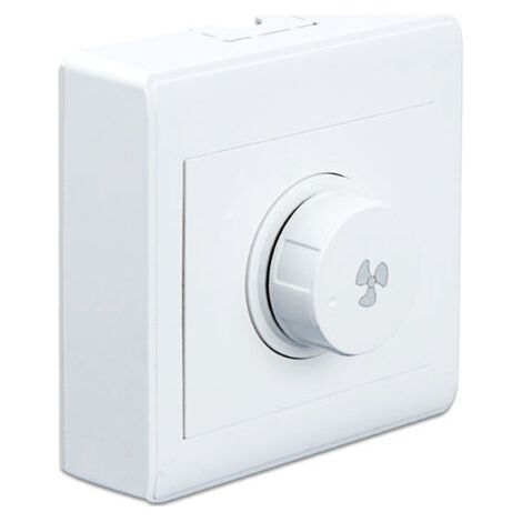 QORVA-Alimentation à découpage 220 V - Ventilateur de plafond à intensité variable - Contrôle de vitesse - Bouton mural - Variateur électronique - Interrupteur rotatif mécanique