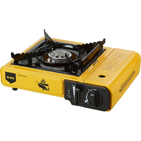 Piastra a gas butano/profano gialla Outer Start 2300 W