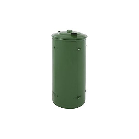 Colector de residuos  de chapa de acero  para 120 l de