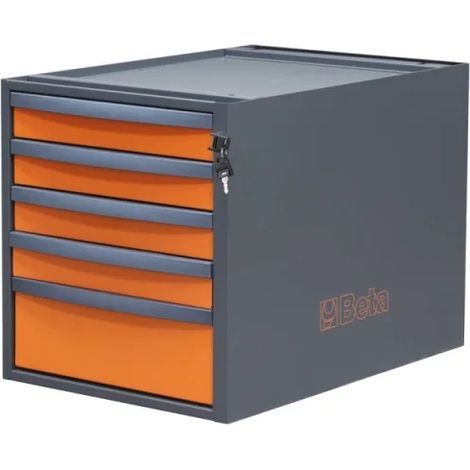 Beta C58CSH/O 5C Cassettiera per banchi componibili C58BC con 5 cassetti (1/3)
