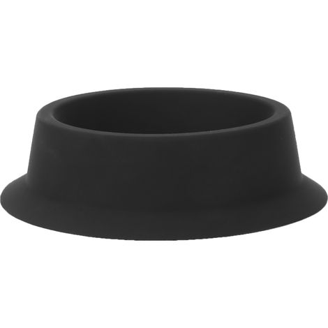 Silikon-Rasierschale für den Heimgebrauch im Friseursalon, tragbare Schaumschale für Rasierseife und -creme (schwarz) (1/5)