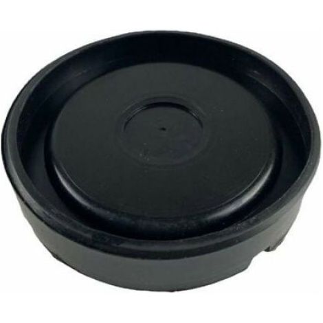 Coussinet Caoutchouc pour Cric de Voiture 1 Pièce Noir, Plateforme Levage Bloc Rond, Sécurité Changement Pneu et Entretien (1/4)